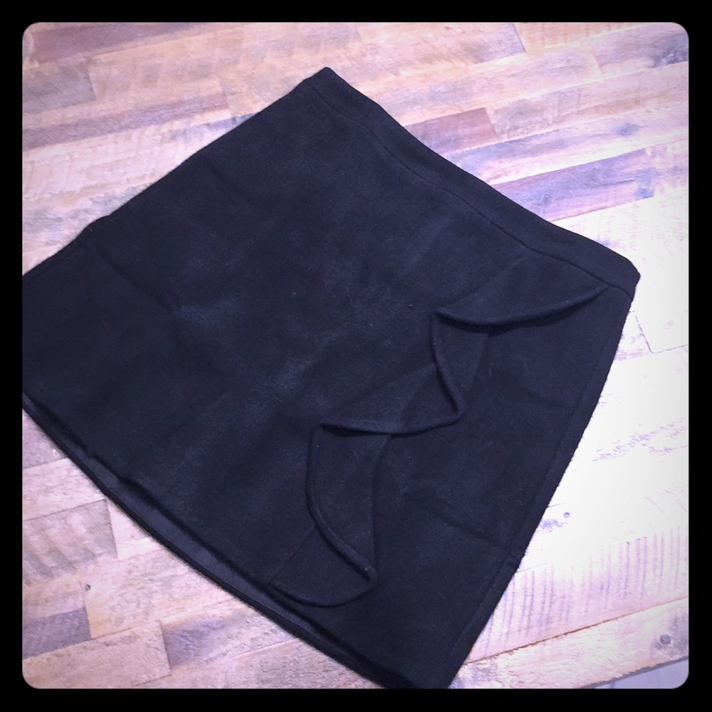 Jcrew factory mini felt skirt